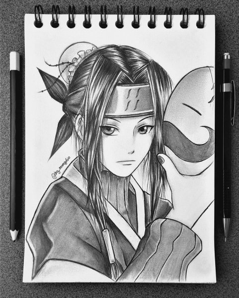 Скетчи аниме Наруто