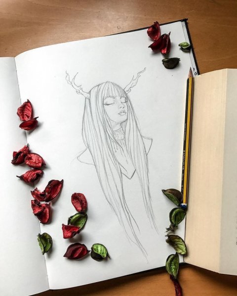 Идеи для рисования на скейч Буке