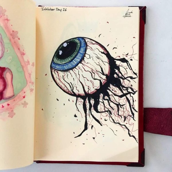 Интересные рисунки для скетчбука