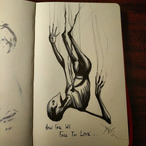 Идеи для рисования жуткие