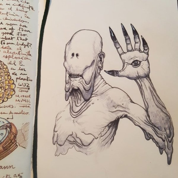 Демоны для скетчбука