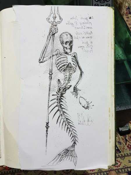 Страшные картинки для срисовки