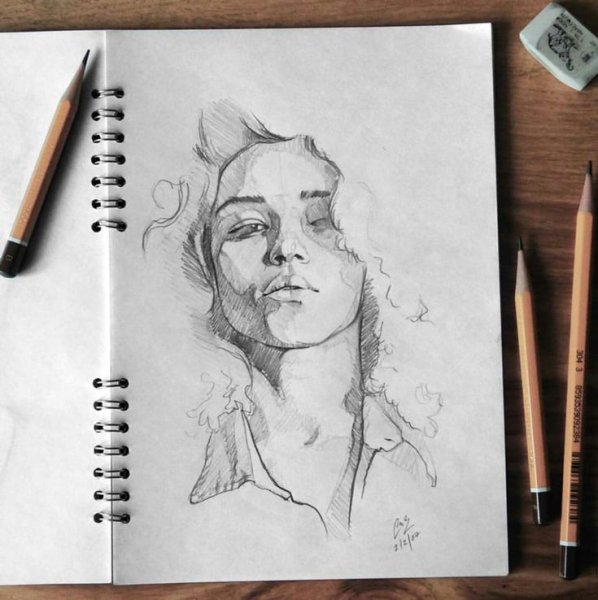 Скетчбук для рисования карандашом