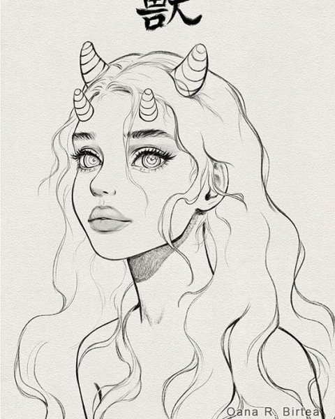 Эскизы для скетчбука