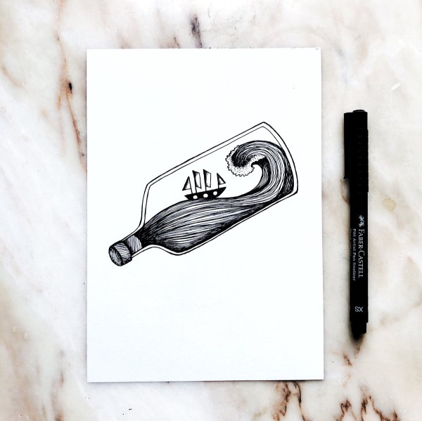 Графика в скетчбуке