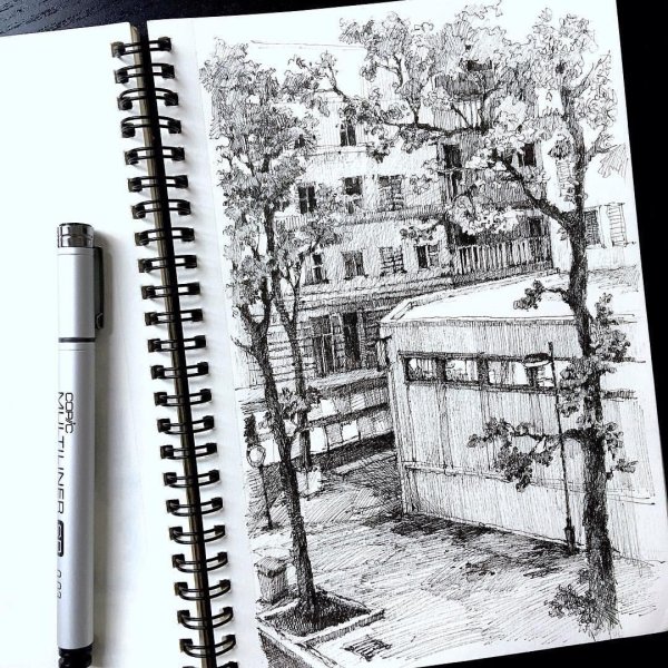 Скетчбук Наброски