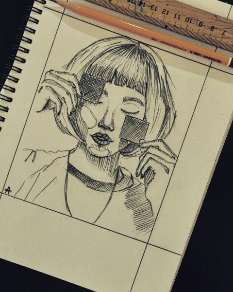 Депрессивный скетчбук