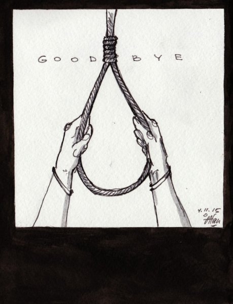 Депрессивный скетчбук