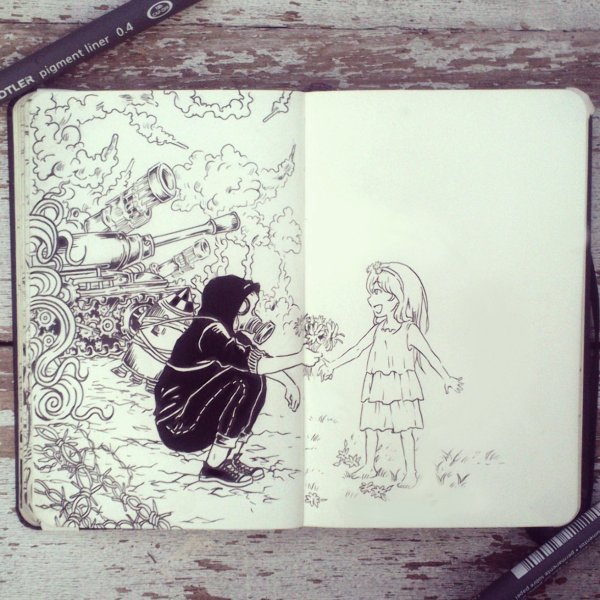 Идеи для рисования жуткие