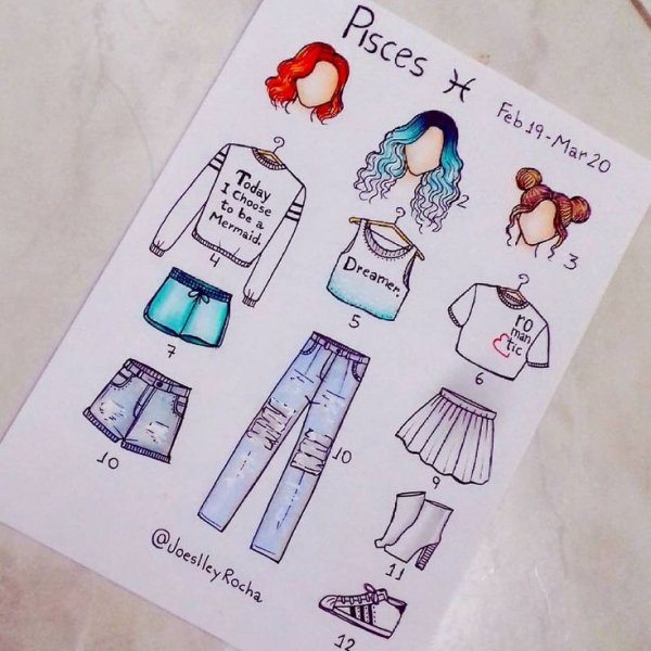 Рисунки для скетчбука легкие одежда