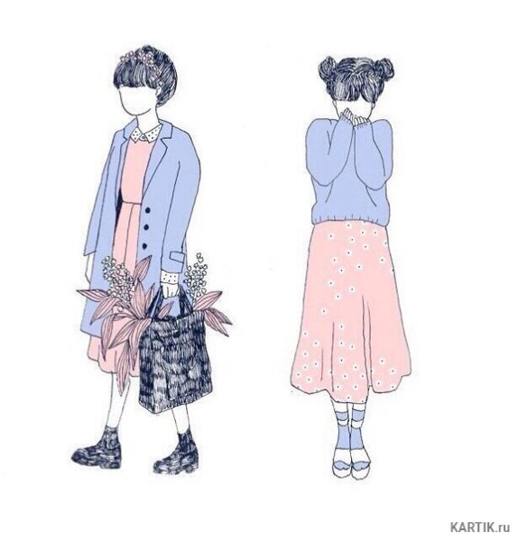 Рисунки для скетчбука стили одежды