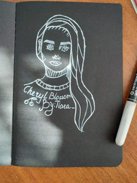 Скетчбук для рисования черный