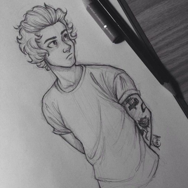 Лип Галлагер рисунок