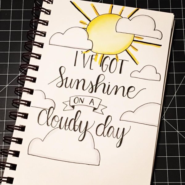 Красивые надписи в скетчбук