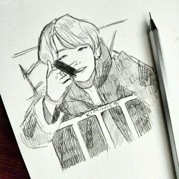 Скетчбук БТС