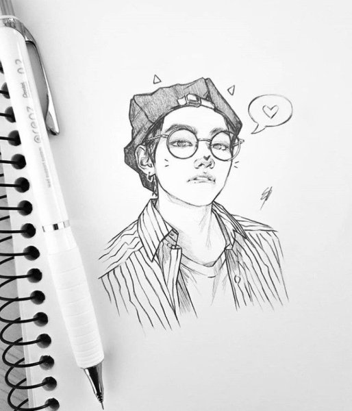 Nikki скетчи БТС