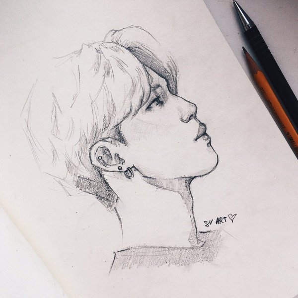 Скетчбук БТС