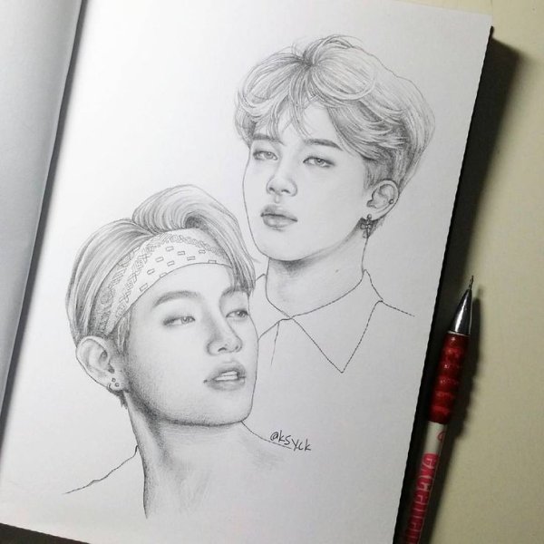 Скетчбук БТС