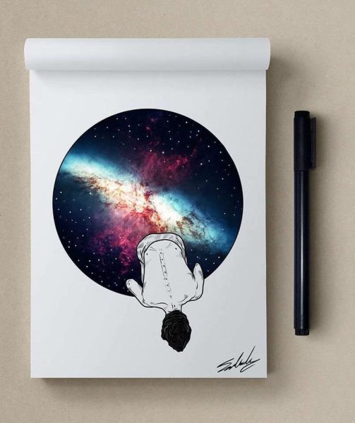 Идеи для рисунков космос