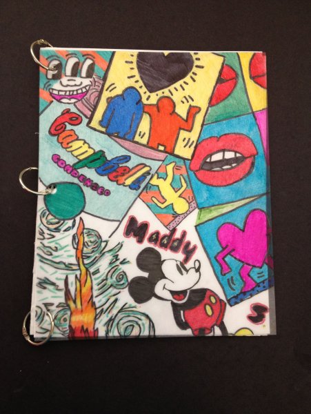 Скетчбук обложка