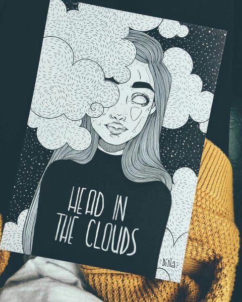 Рисунки в скетчбук