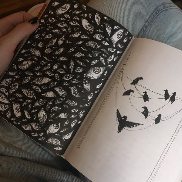 Скетчбук 80 листов, 195х195, евроспираль