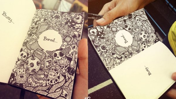 Обложка для скетчбука