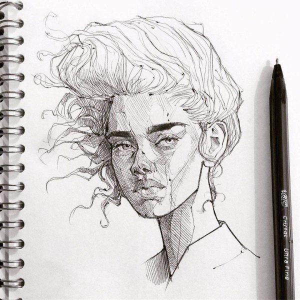 Скетчбук «портреты»