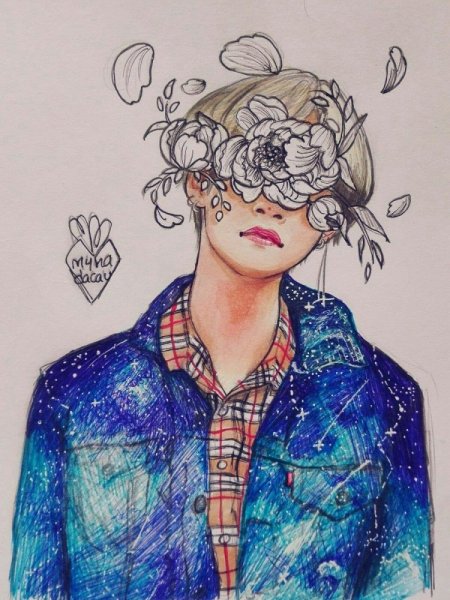 Рисуночек кпоп