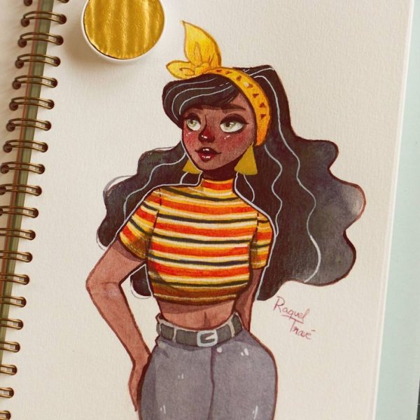 Персонажи для скетчбука