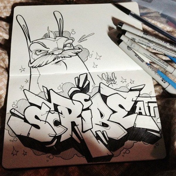 Красивые рисунки для скетчбука