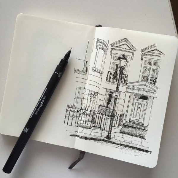 Скетчбук зарисовки