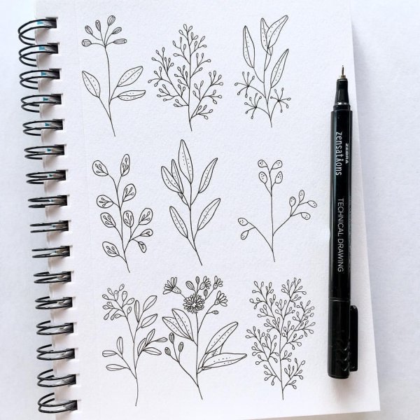 Рисунки для скейтч бука лёгкие