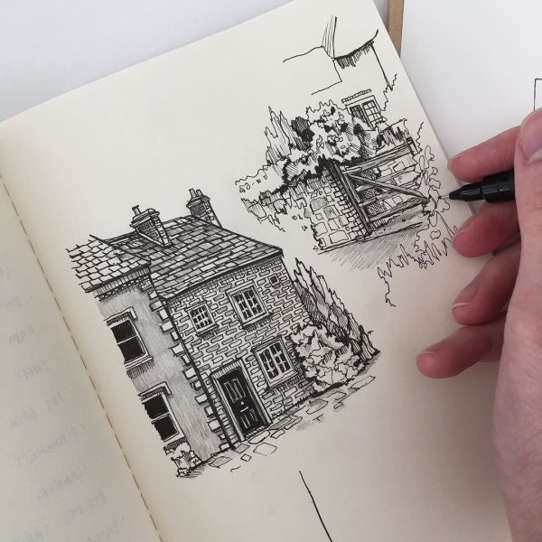 Архитектура для скетчбука