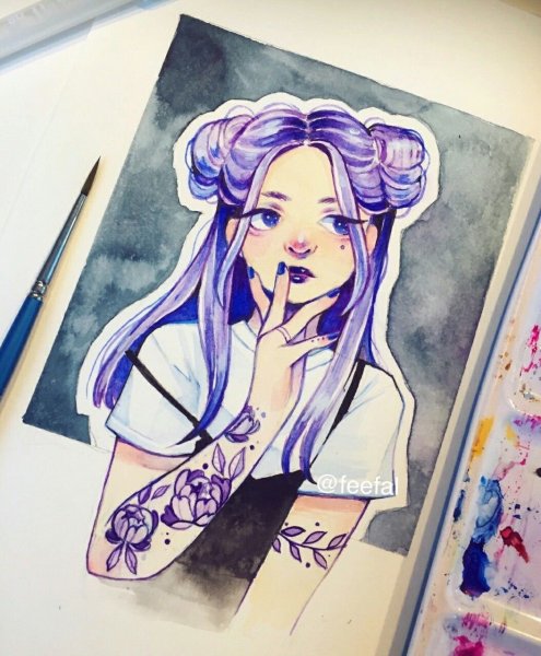 Идеи для рисунков в стиле арт