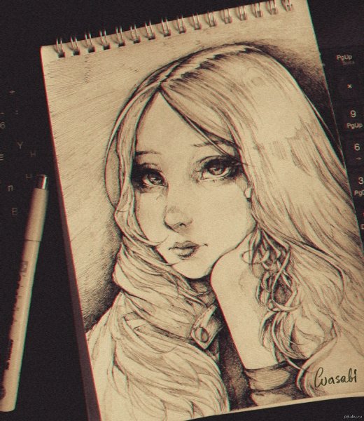 Скетчбук для рисования для девочек