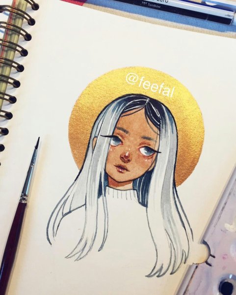 Стили рисования в скейтчбук