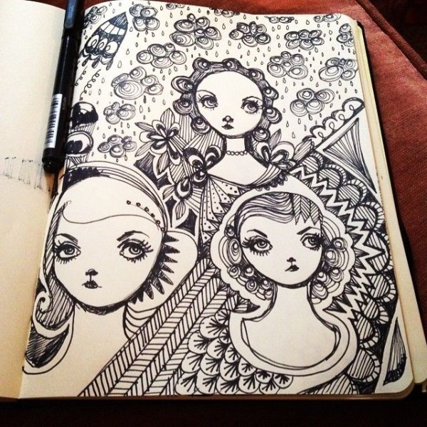 Самый красивый скетчбук