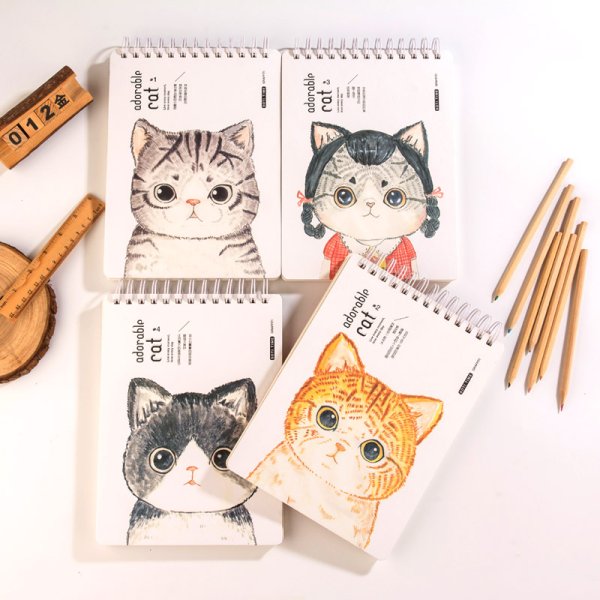 Идеи для скетчбука коты