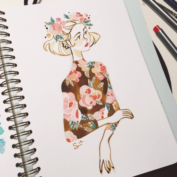 Вдохновение для скетчбука