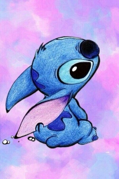 Рисунки для срисовки Стич