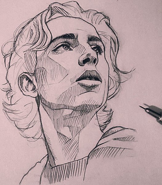 Тимоти Шаламе скетч