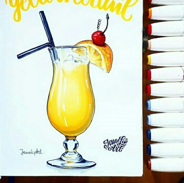 Напитки для скетчбука