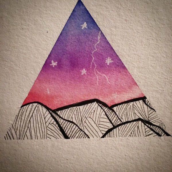 Идеи для рисунков гор