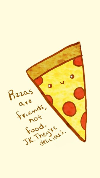 Пицца для скетчбука