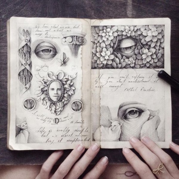 Задумки для скетчбука