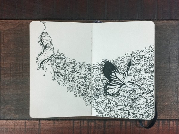 Рисунки для скетчбука