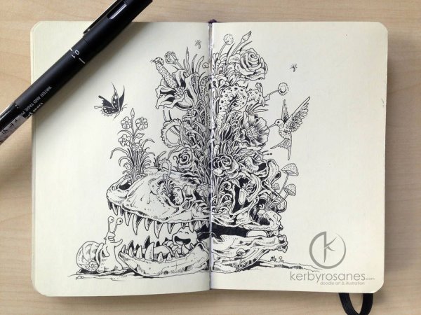 Kerby Rosanes рисунки
