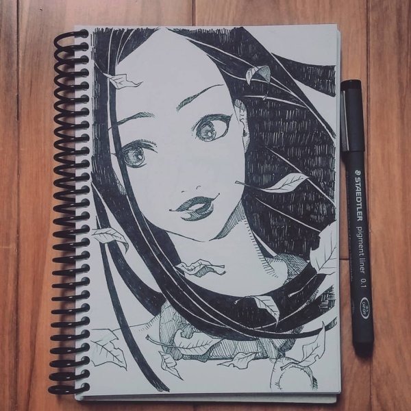 Рисунки для скетчбука