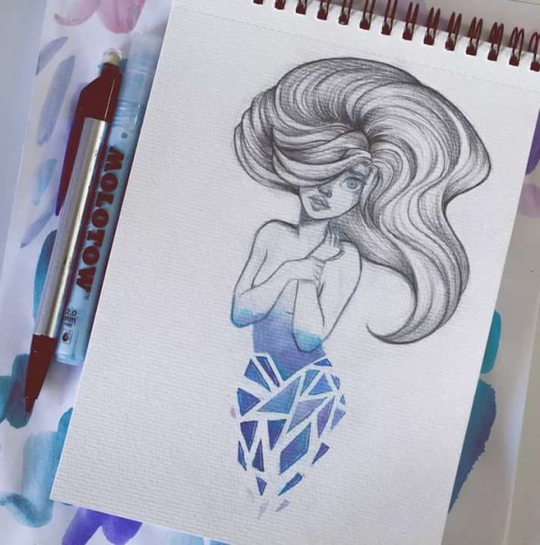 Красивые рисунки для скетчбука